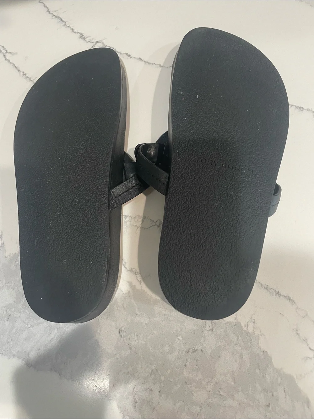 Tory Burch Black Cloud Miller Thong Sandals - Picture 8 of 10